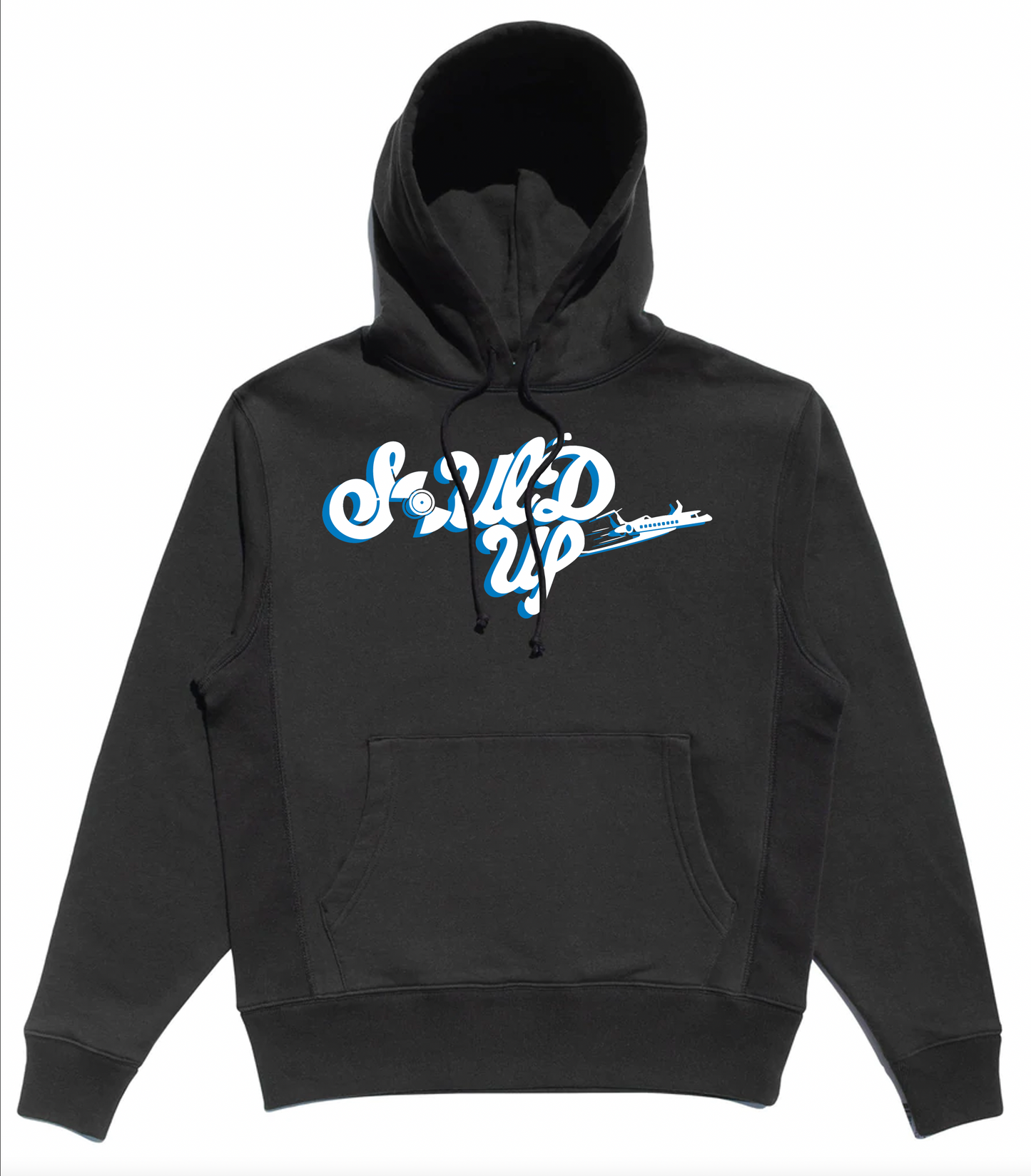 Black Soul'd Up Varsity Hoodie