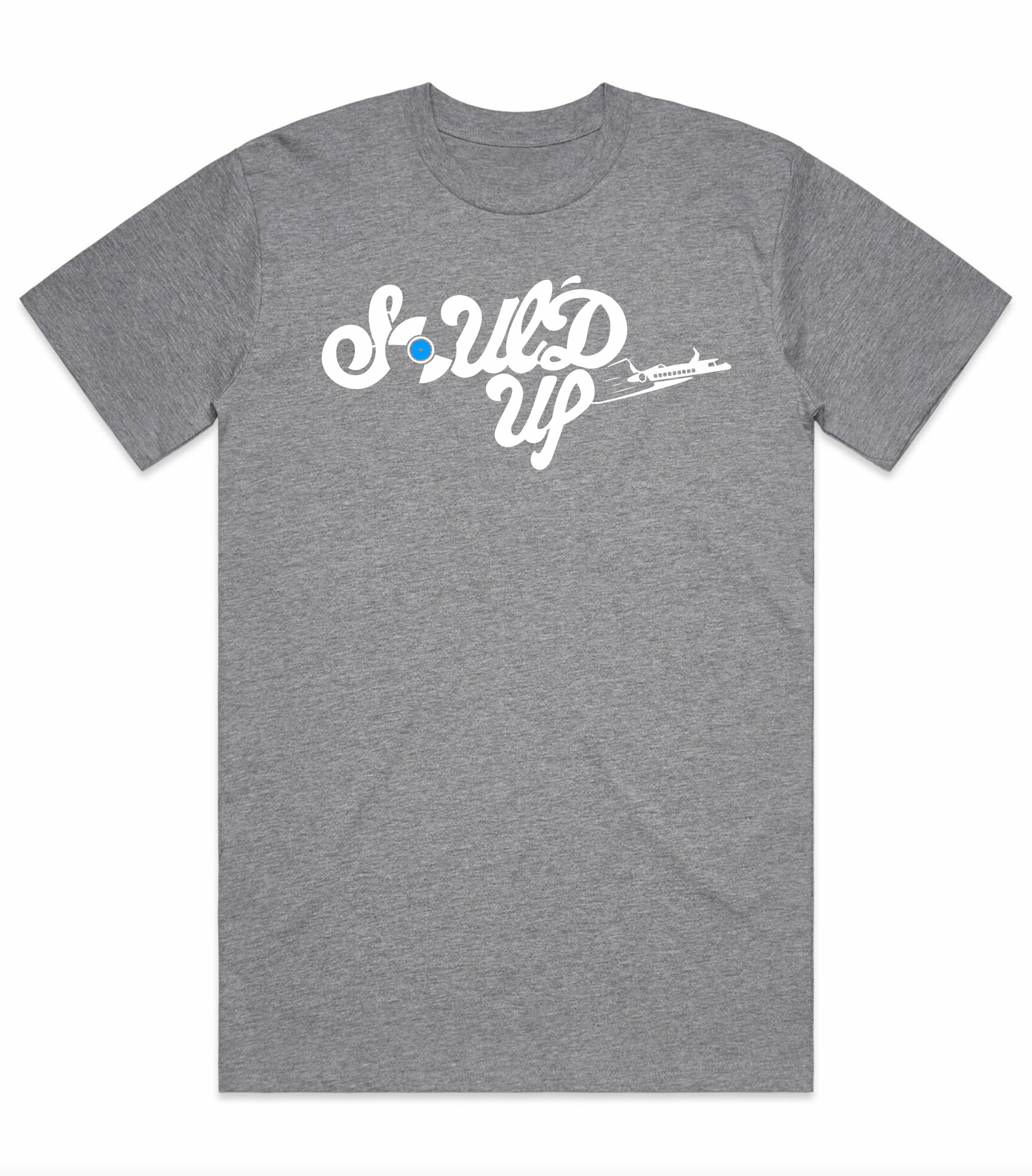 Heather Grey Soul'd Up Varsity Tee