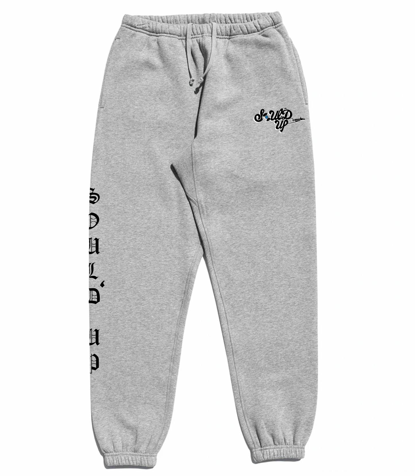 Heather Grey Soul'd Up Varsity Sweatpants Heather Grey