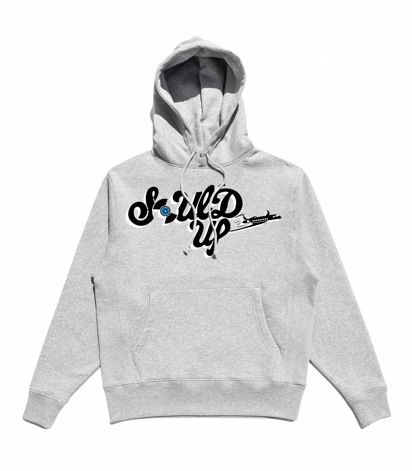 Heather Grey Soul'd Up Varsity Hoodie